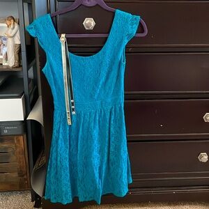 Cute blue lace dress